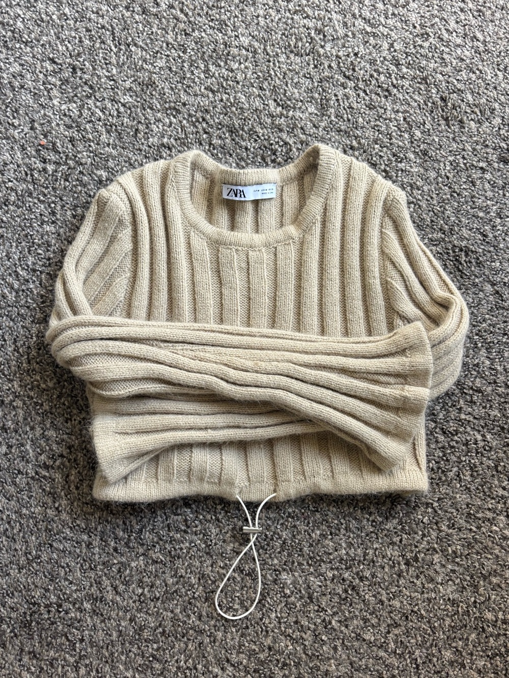 Zara Cropped Sweater